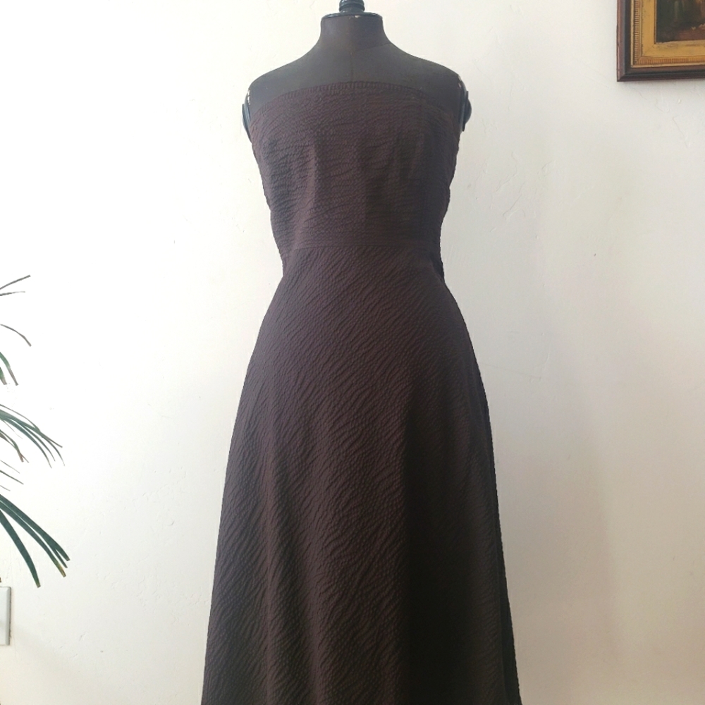 J. Crew Chocolate Brown Dress